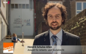 Hendrik Schulze-Allen in der WDR Servicezeit